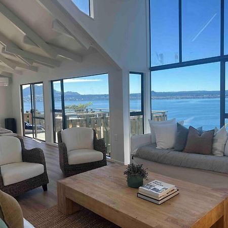 Villa Breathtaking Views Lago Lago Taupo Exterior foto